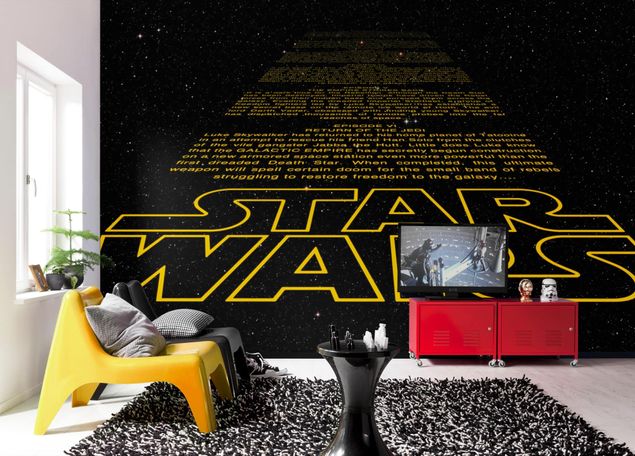Wanddeko Büro Star Wars - Film Intro