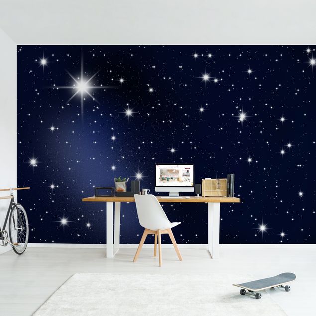 Wanddeko Schlafzimmer Stars