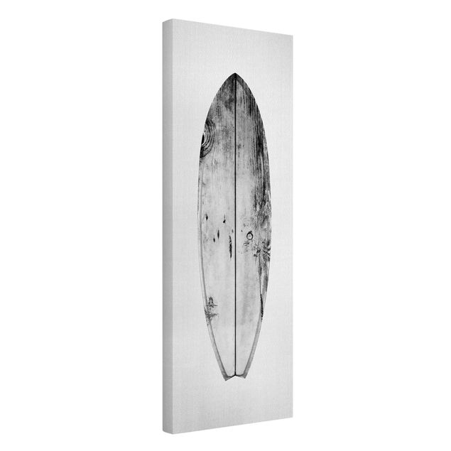 Wanddeko Büro Surfboard