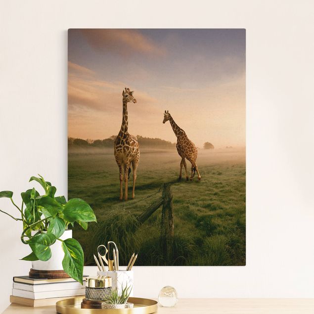 Deko Afrika Surreal Giraffes