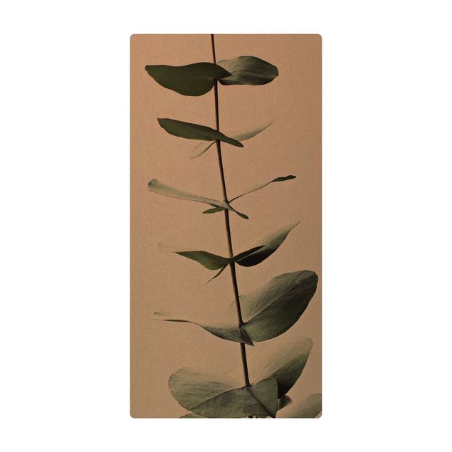 Wanddeko Praxis Symmetrischer Eukalyptuszweig