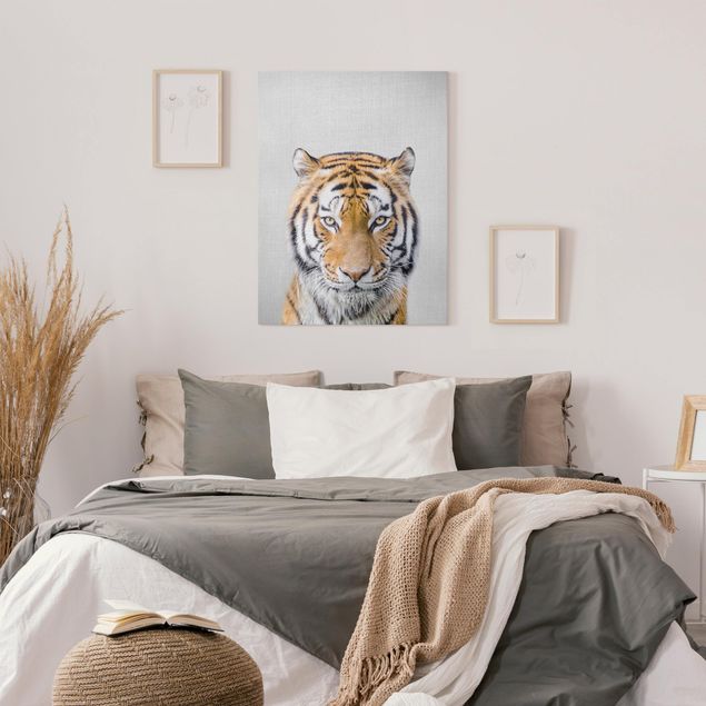 Wanddeko Schlafzimmer Tiger Tiago