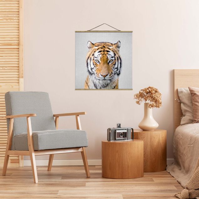 Wanddeko Schlafzimmer Tiger Tiago