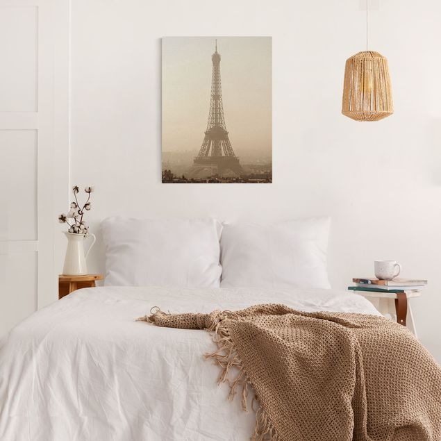 Wanddeko Wohnzimmer Tour Eiffel