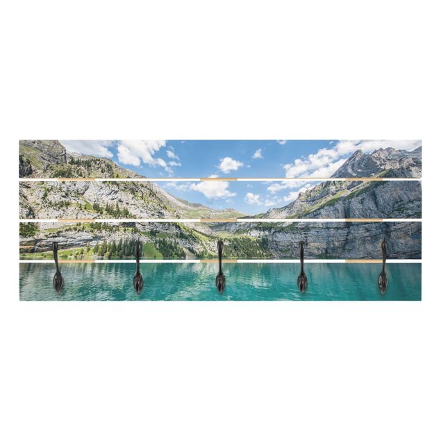 Wanddeko Schweiz Traumhafter Bergsee