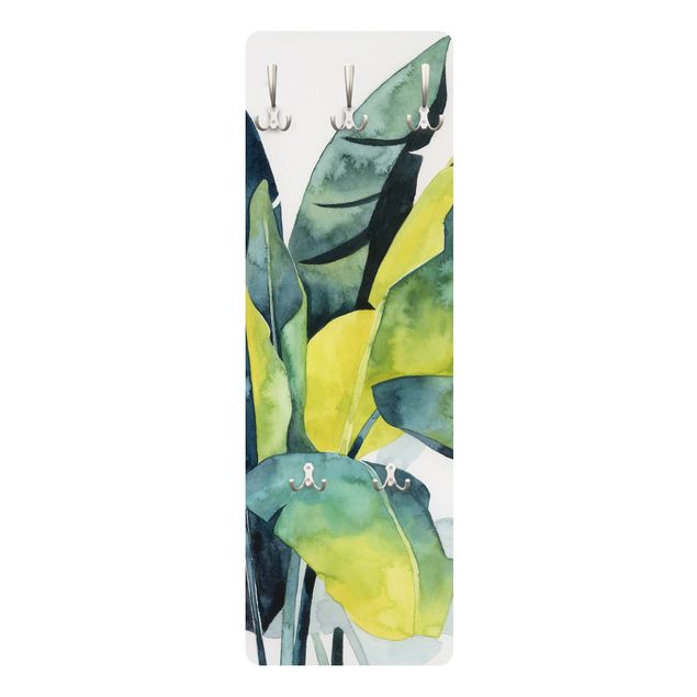 Wanddeko Büro Tropisches Blattwerk - Banane