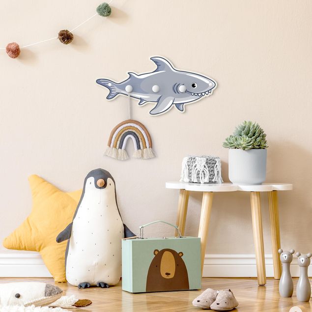Wanddeko Büro Unterwasserwelt - Hai