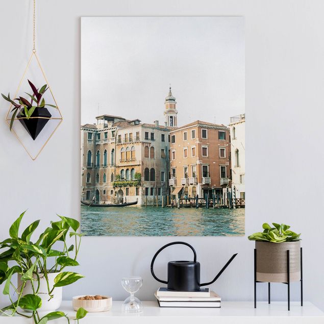 Wanddeko braun Urlaub in Venedig