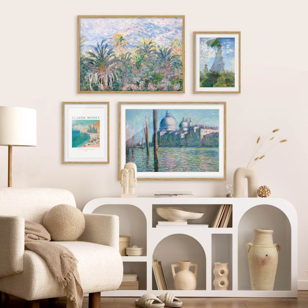 Strandbilder mit Rahmen Urlaub mit Monet