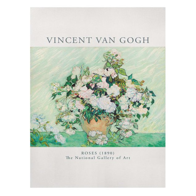 Wanddeko Büro Van Gogh - Rosen