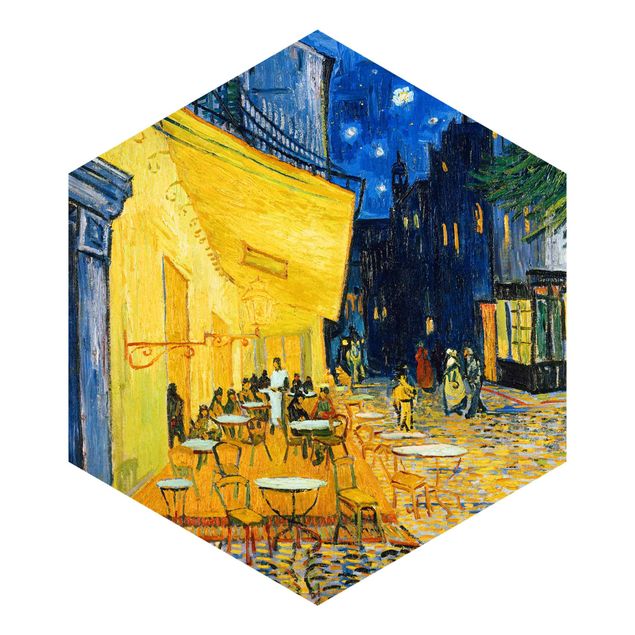Post Impressionismus Bilder Vincent van Gogh - Café-Terrasse in Arles