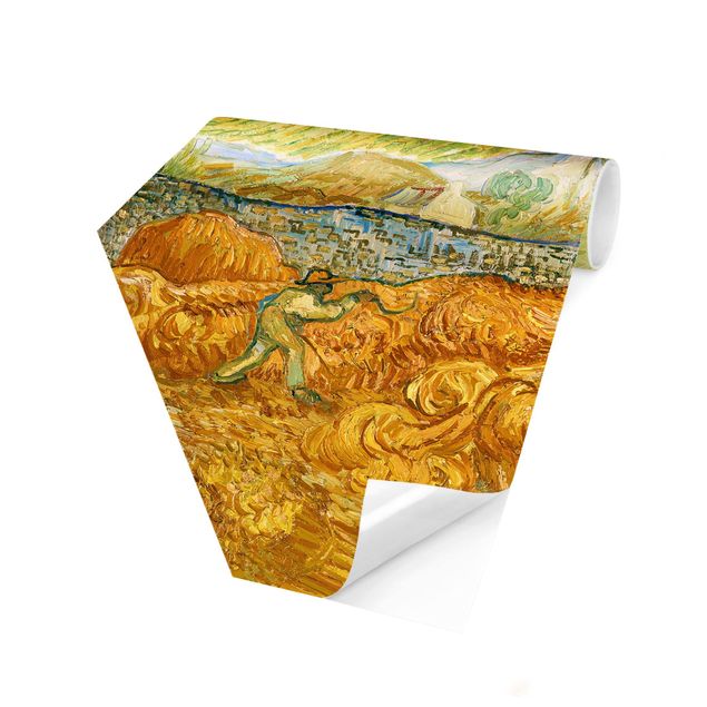 Wanddeko Flur Vincent van Gogh - Kornfeld mit Schnitter