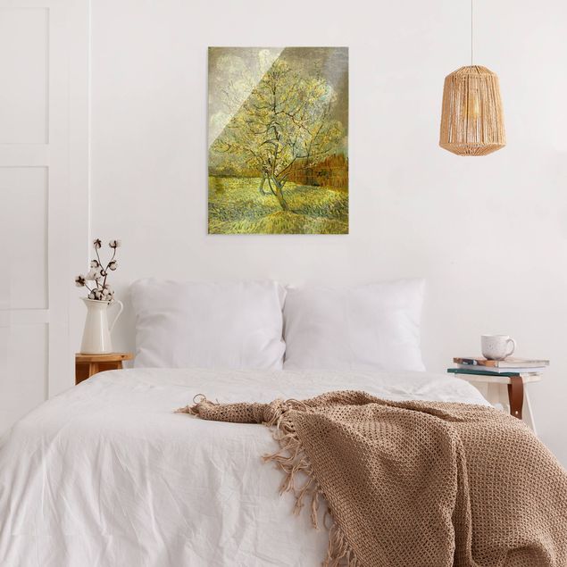 Pointillismus Bilder Vincent van Gogh - Pfirsichbaum rosa