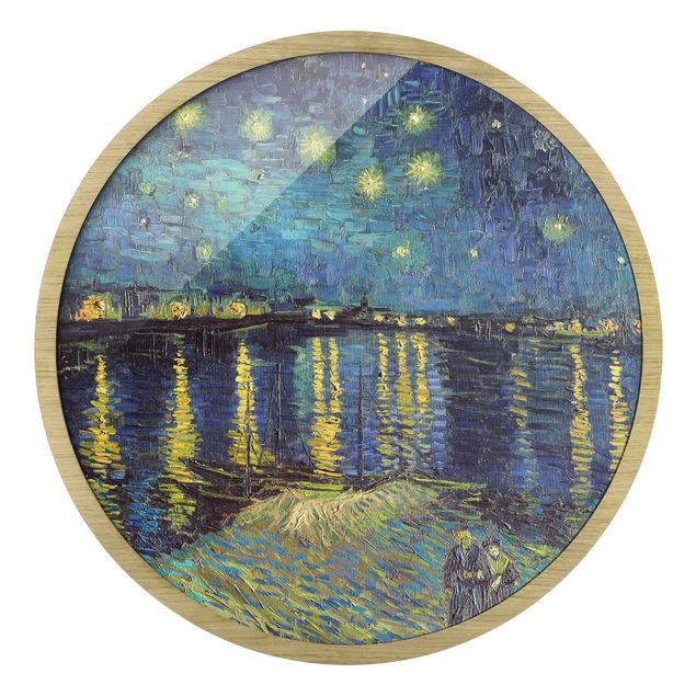Post Impressionismus Bilder Vincent van Gogh - Sternennacht über der Rhône