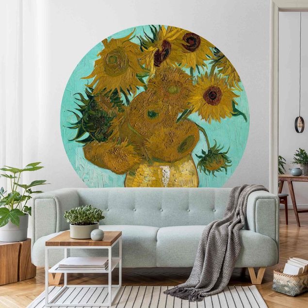 Impressionismus Bilder kaufen Vincent van Gogh - Vase mit Sonnenblumen