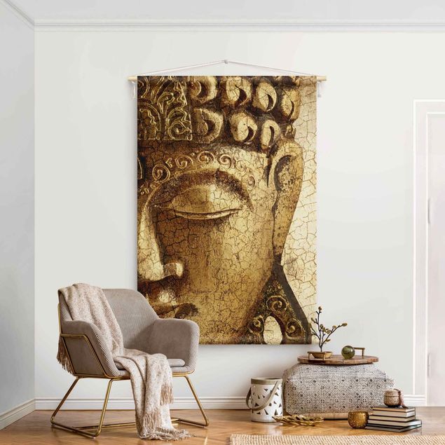 Wanddeko Schlafzimmer Vintage Buddha