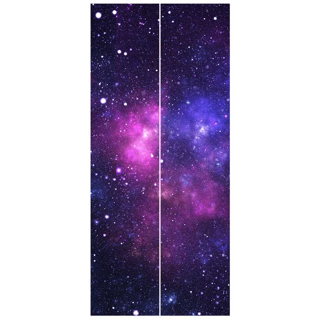 Wanddeko Esszimmer Galaxie