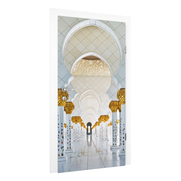 Wanddeko Schlafzimmer Moschee in Abu Dhabi
