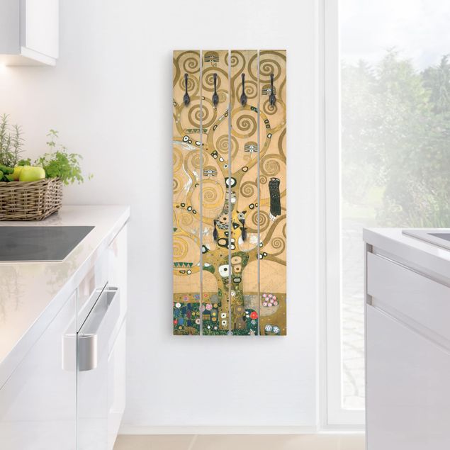 Wanddeko gold Gustav Klimt - Der Lebensbaum