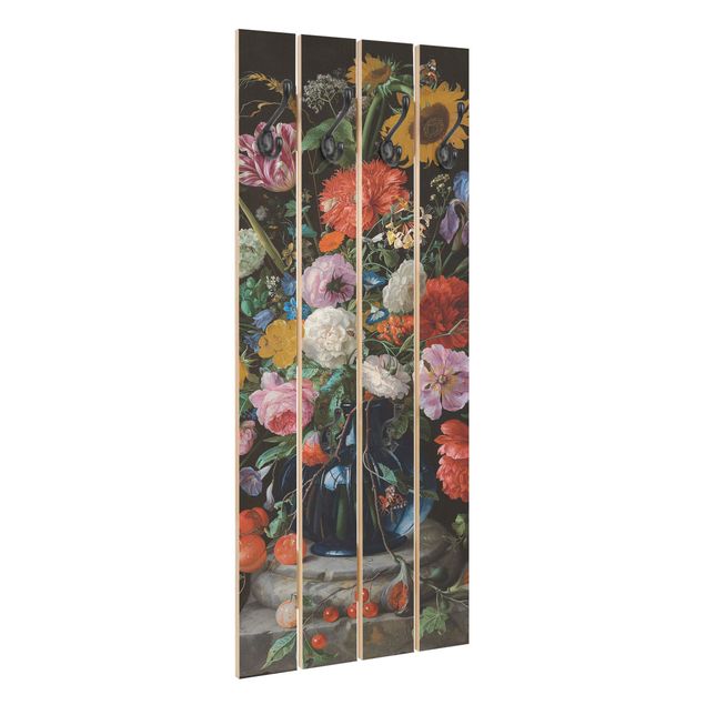 Wanddeko Treppenhaus Jan Davidsz de Heem - Glasvase mit Blumen