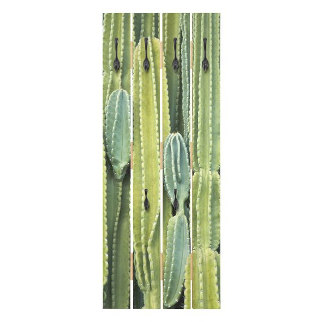 Wanddeko grün Kaktus Wand