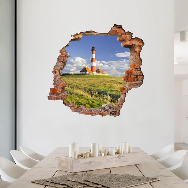 Wanddeko Schlafzimmer Leuchtturm in Schleswig-Holstein