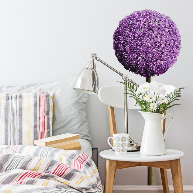 Wanddeko Esszimmer Allium Kugel-Blüten 1er Set