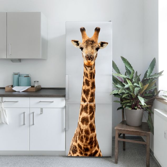 Wanddeko Mädchenzimmer Giraffenkopf