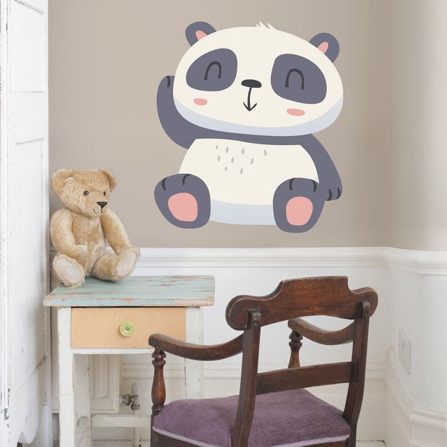 Wanddeko Büro Süßer Panda