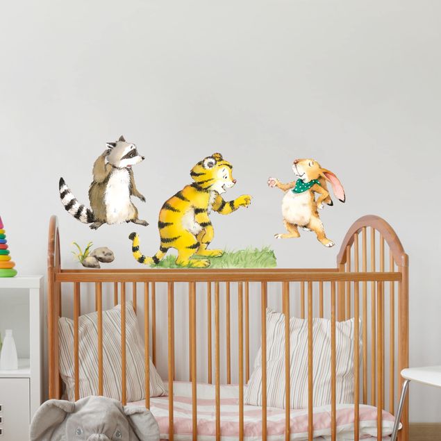 Wanddeko Büro Kleiner Tiger - Freunde Set