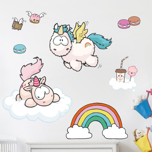 Kinderzimmer Deko NICI - Theodor & Rainbow Flair fliegen