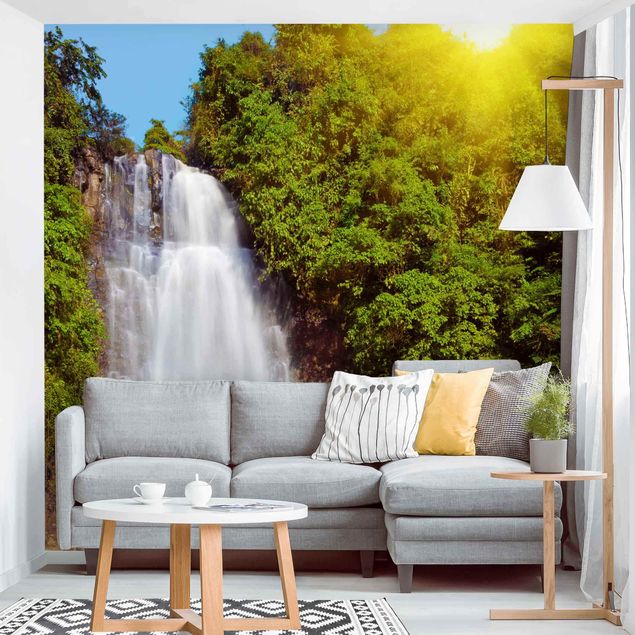 Wanddeko Küche Wasserfall Romantik