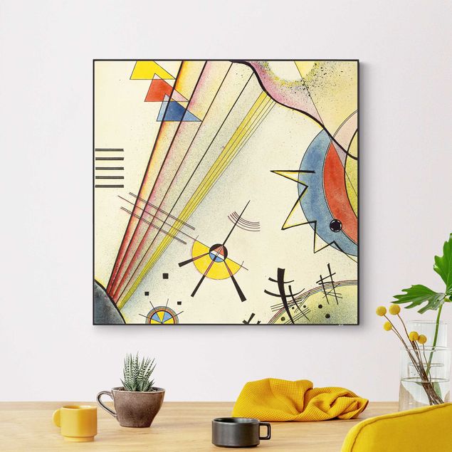 expressionistische Kunstdrucke Wassily Kandinsky - Deutliche Verbindung