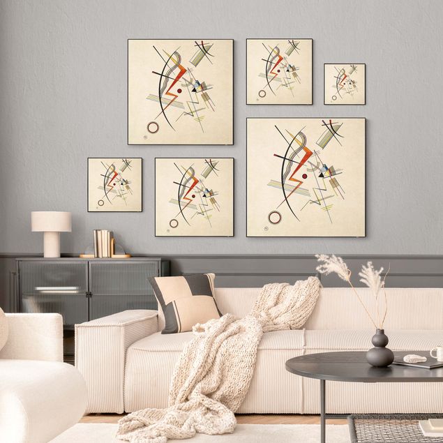 Wanddeko über Sofa Wassily Kandinsky - Jahresgabe
