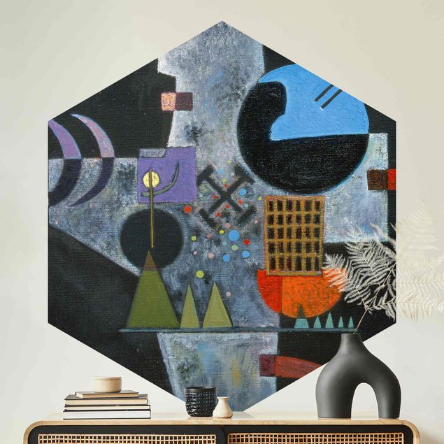 Wanddeko Schlafzimmer Wassily Kandinsky - Kreuzform