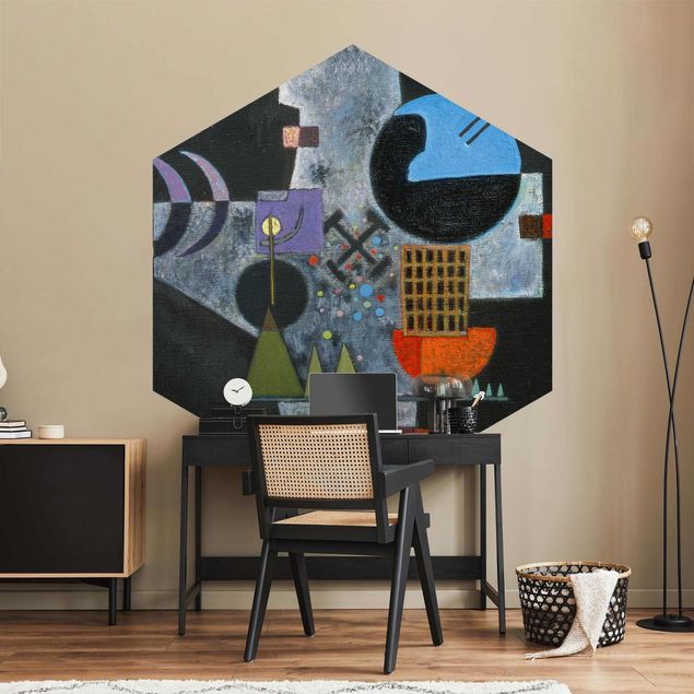 Wanddeko Esszimmer Wassily Kandinsky - Kreuzform