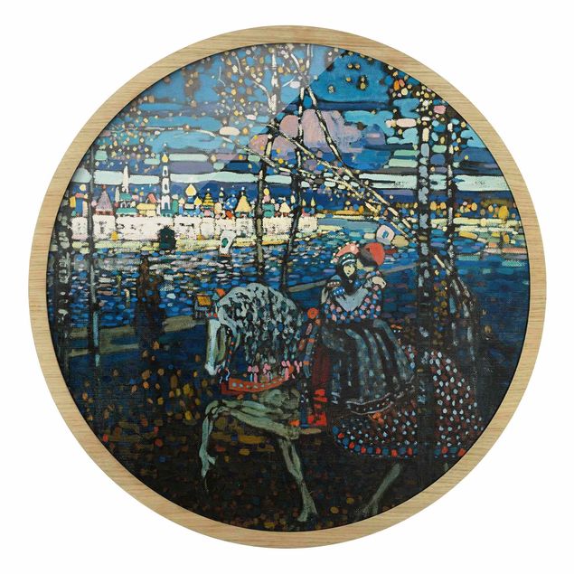 Wanddeko Büro Wassily Kandinsky - Reitendes Paar