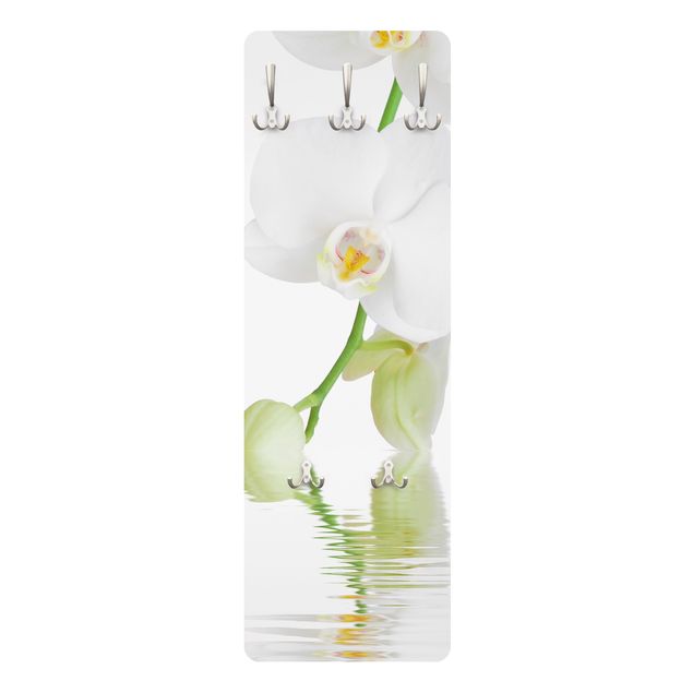 Wanddeko weiß Wellness Orchidee - Weiße Orchidee