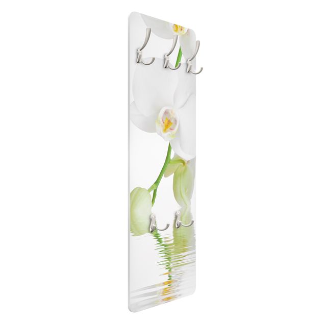 Garderobe Blume Wellness Orchidee - Weiße Orchidee
