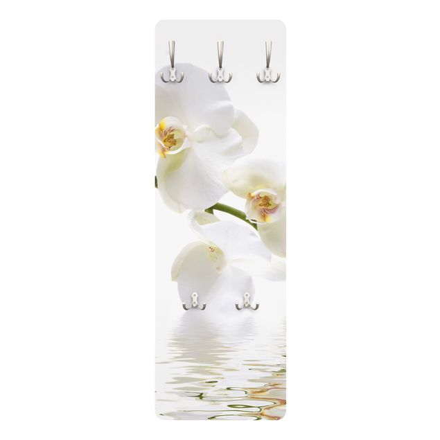 Wanddeko Treppenhaus White Orchid Waters