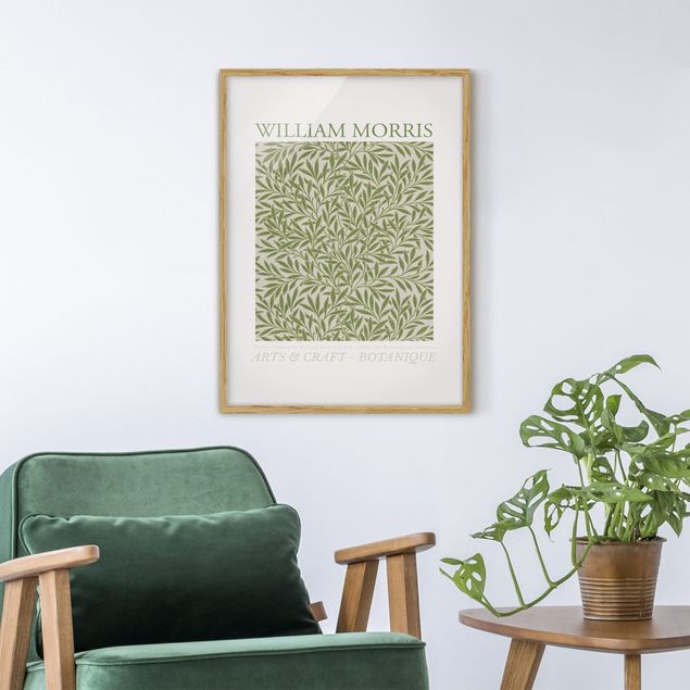 Wanddeko Wohnzimmer William Morris - Willow Pattern