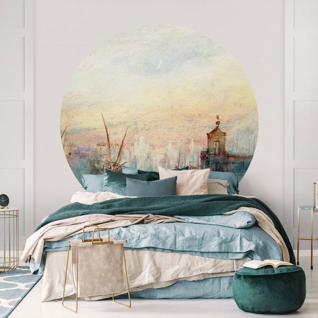 Wanddeko Wohnzimmer William Turner - Venedig mit Mond