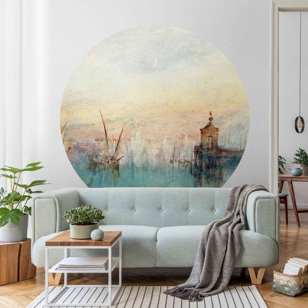 Wanddeko Schlafzimmer William Turner - Venedig mit Mond