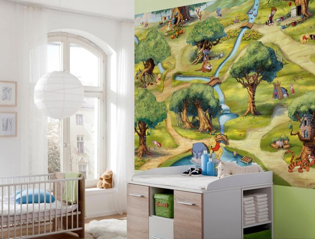 Deko Kinderzimmer Winnie Pooh - Hundertmorgenwald