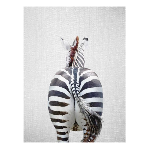 Wandbilder Zebras Zebra von hinten