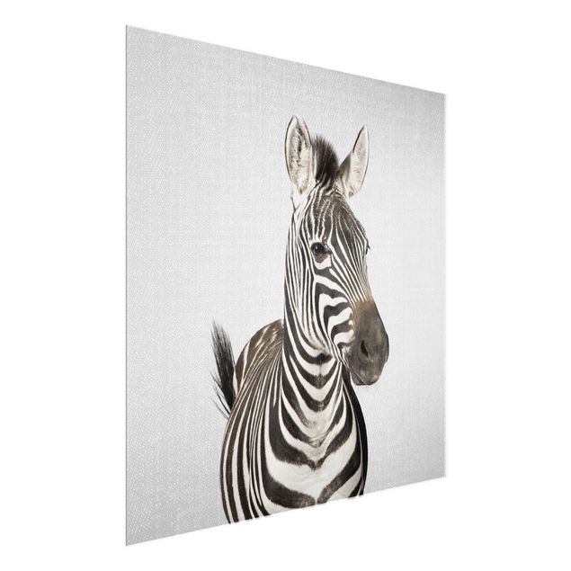 Wanddeko über Sofa Zebra Zilla