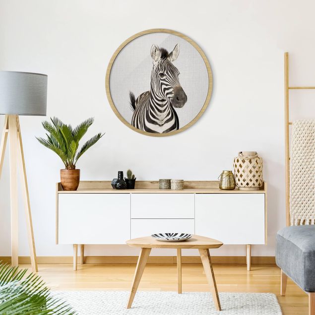 Wanddeko Schlafzimmer Zebra Zilla